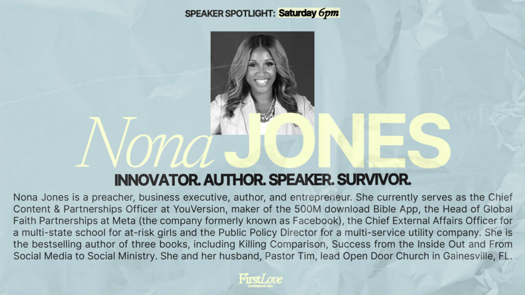 Nona Jones // Saturday Evening Session